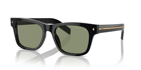 prada spr a17|Prada SPR A17 Rectangle Sunglasses .